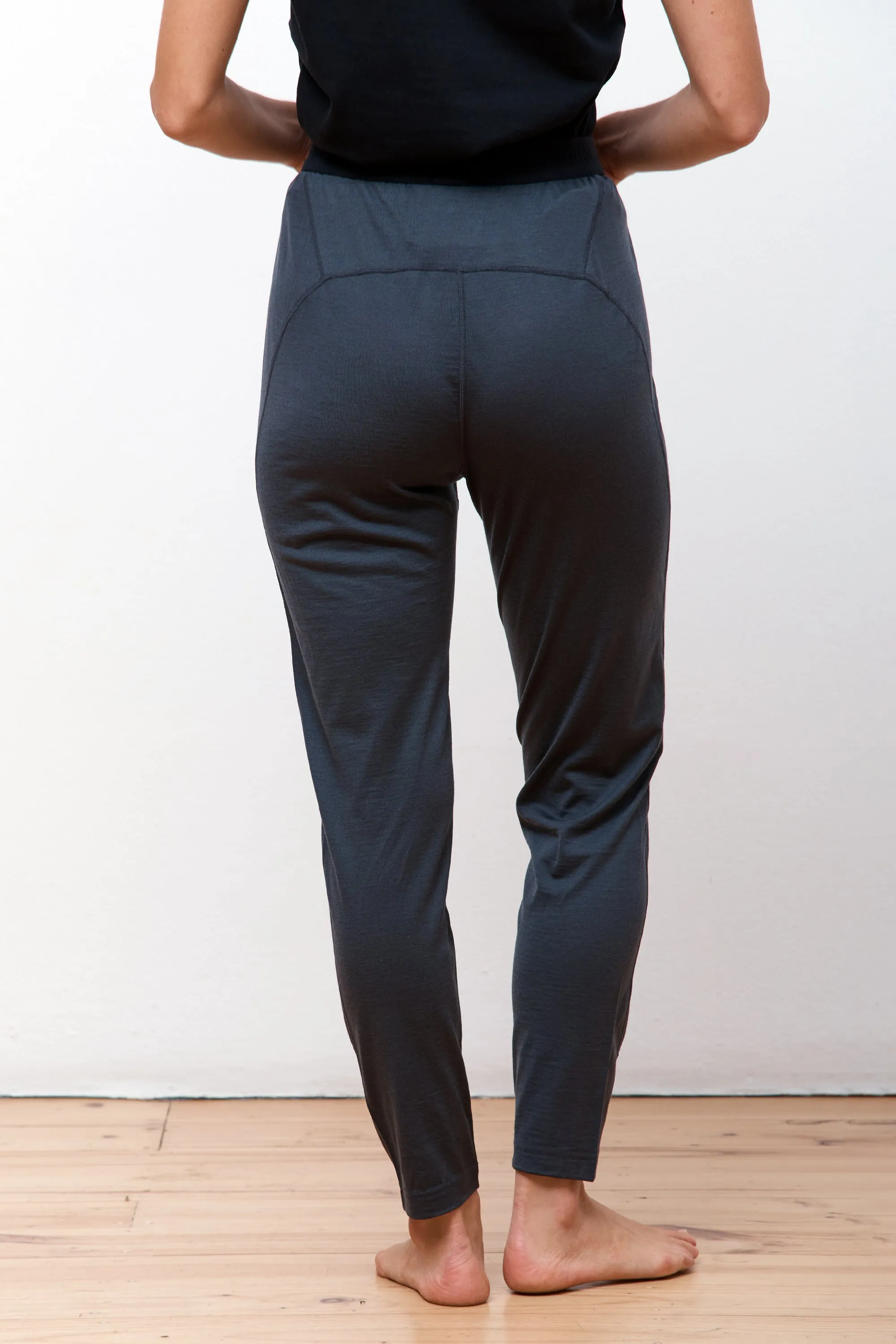 Merino Base Tights(W) Charcoal