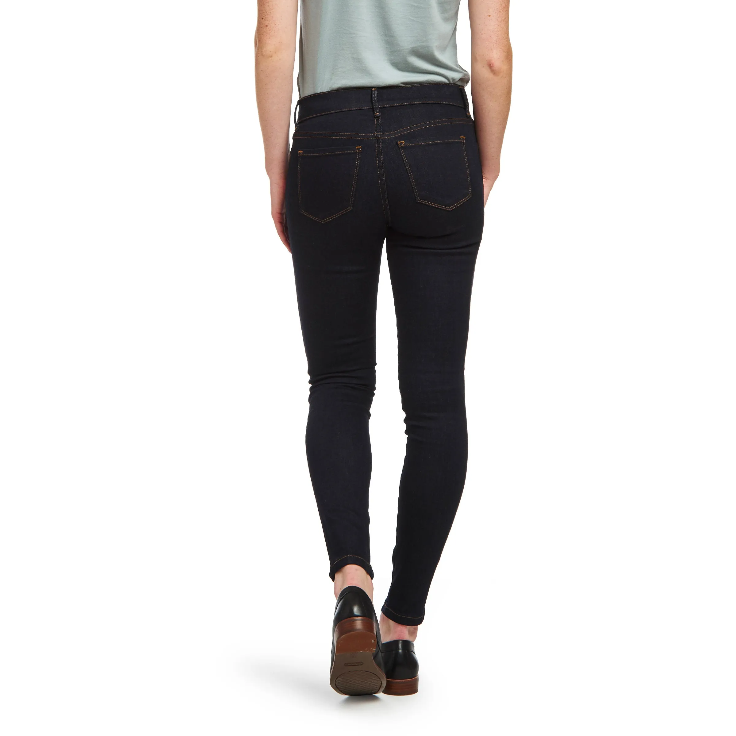 Mid Rise Skinny Moore Jeans