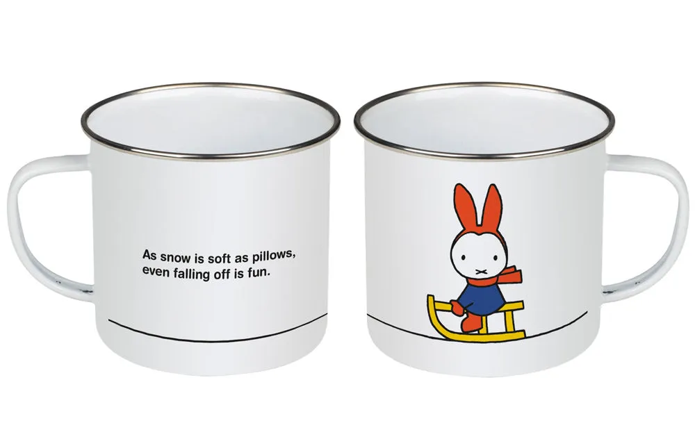 Miffy Sleigh Enamel Mug