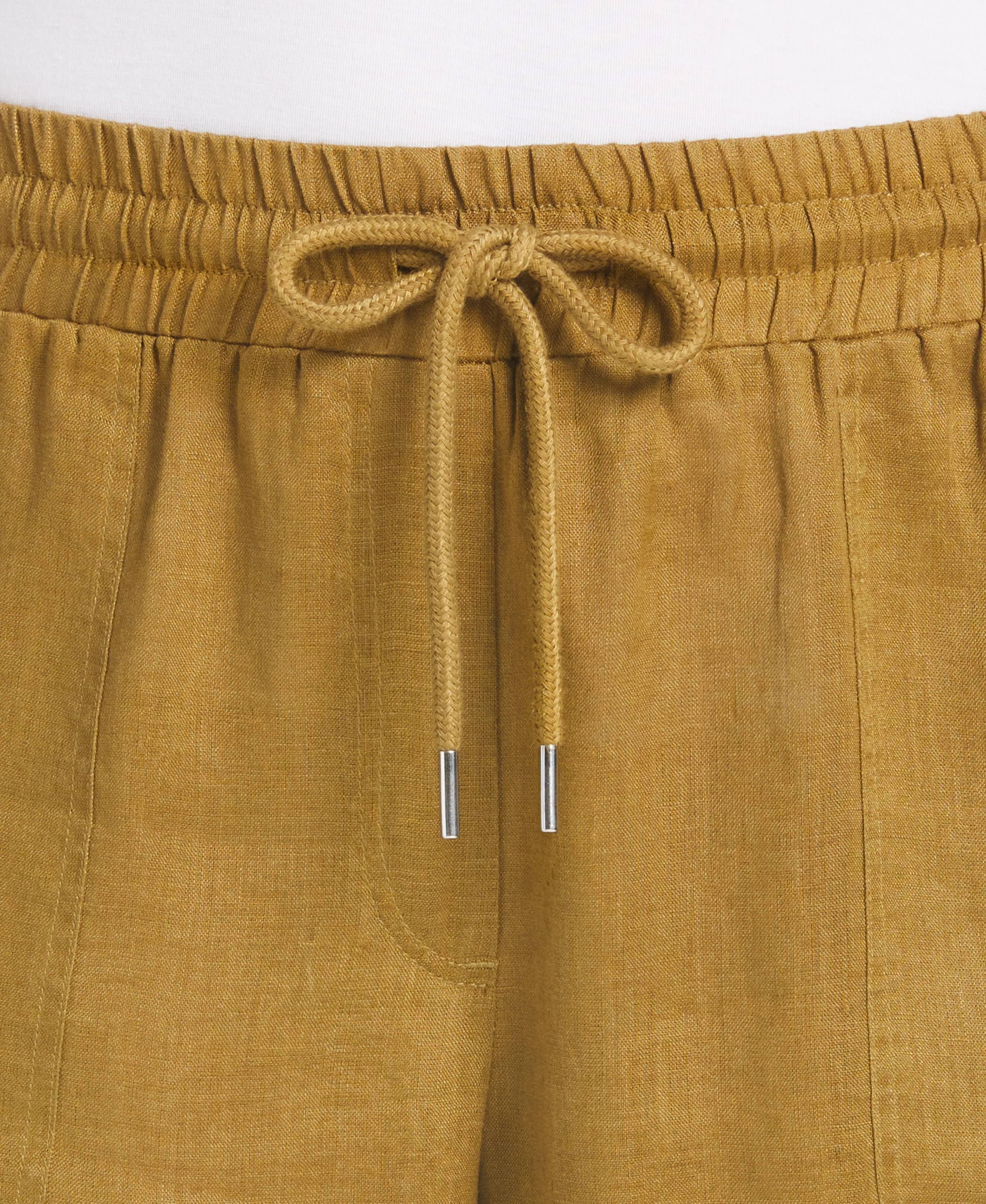 Modern Fit Wide Leg Linen Pant