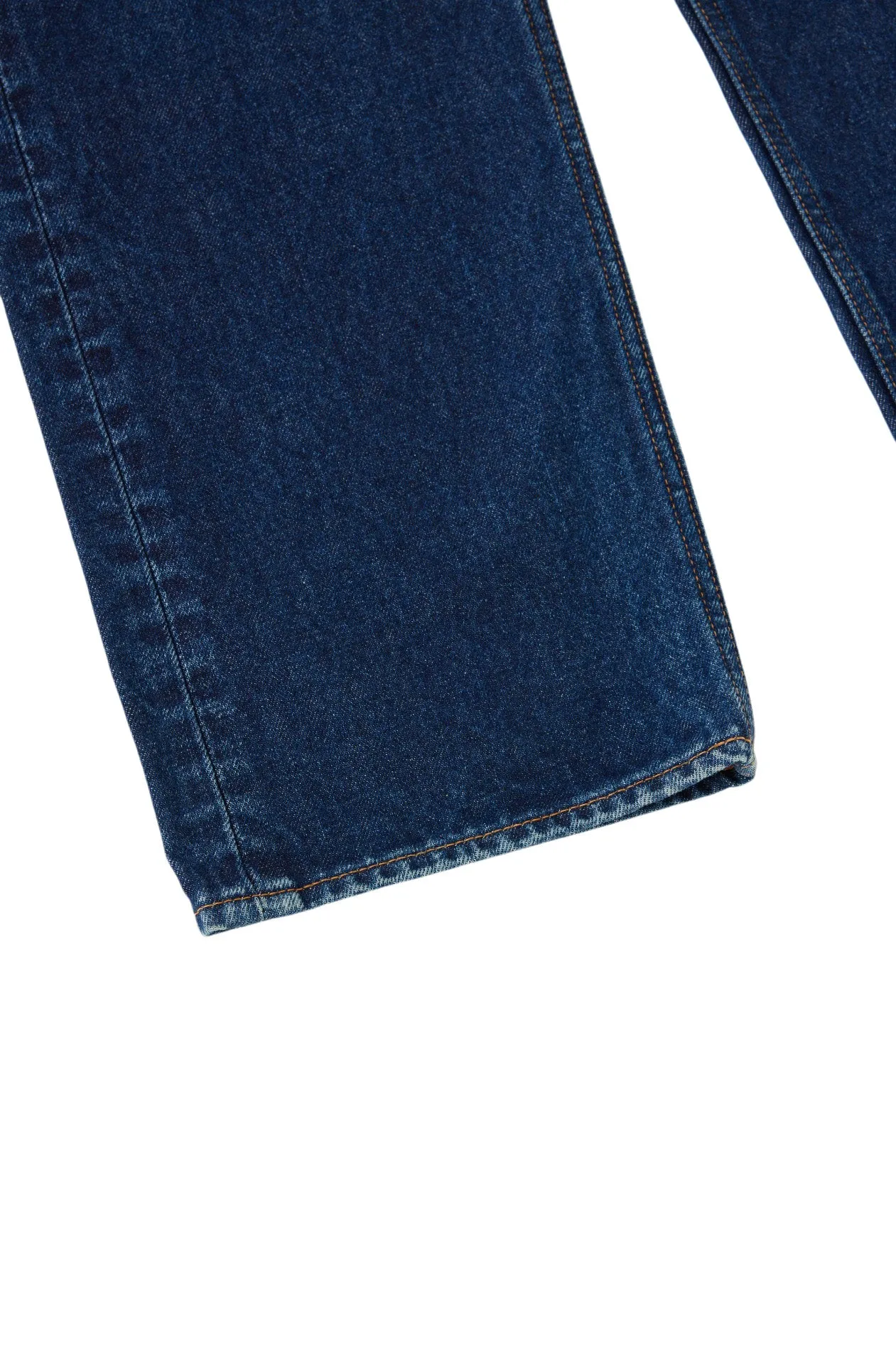 Moussy Denim Bartlett Wide Straight in Dark Blue