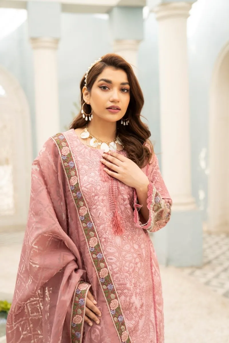 Munira Embroidered Viscose Pakistani Suit MUN547