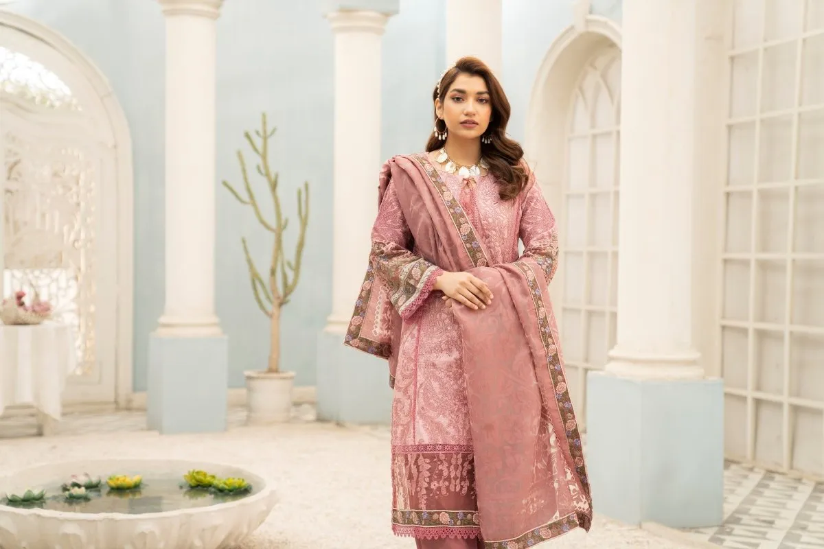 Munira Embroidered Viscose Pakistani Suit MUN547