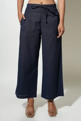 Navy Blue Women's Trousers