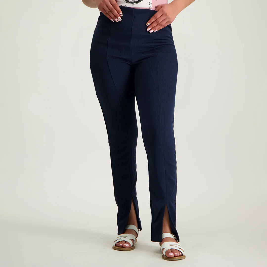 Navy Bootleg Pant