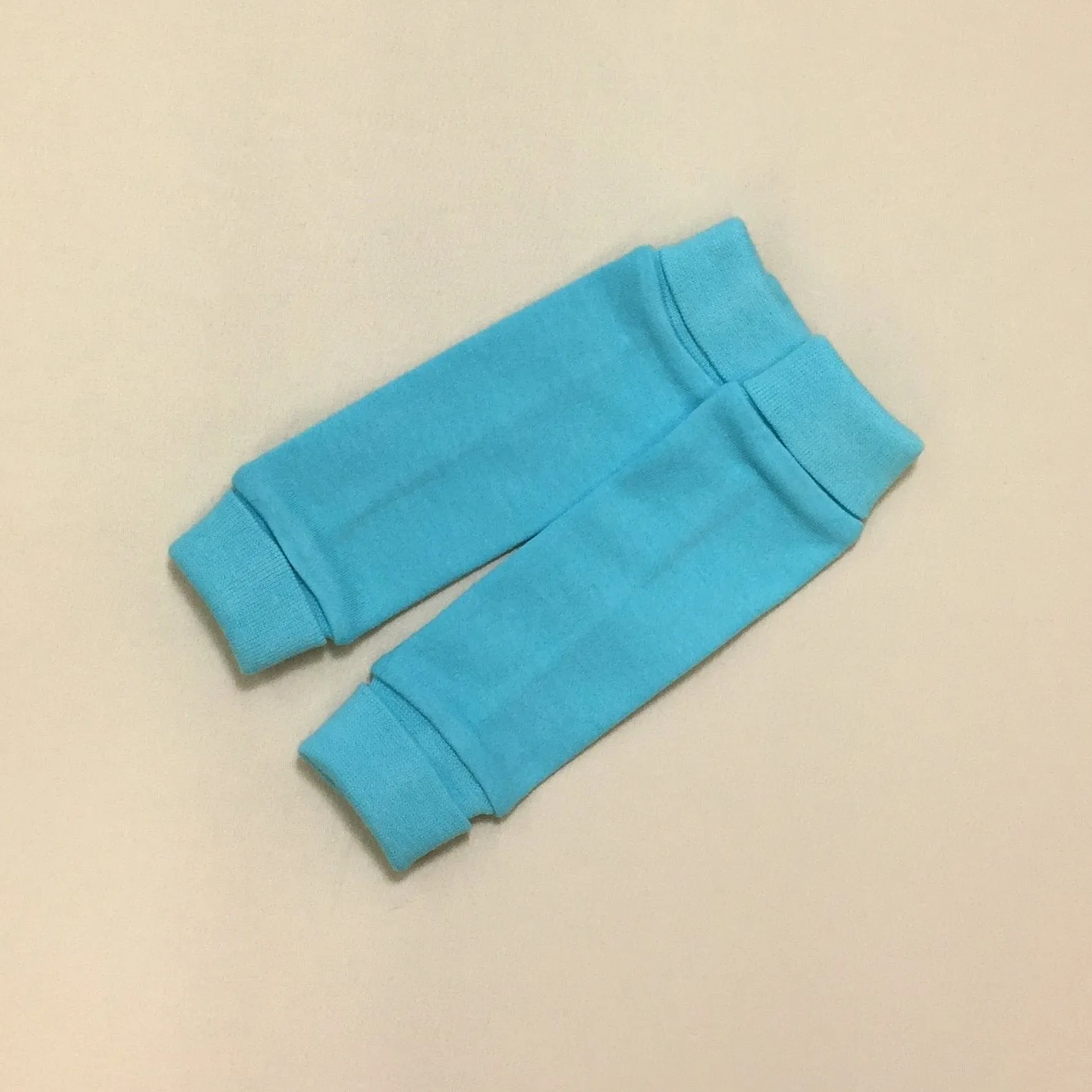 NICU Friendly Leg Warmers Solid Turquoise