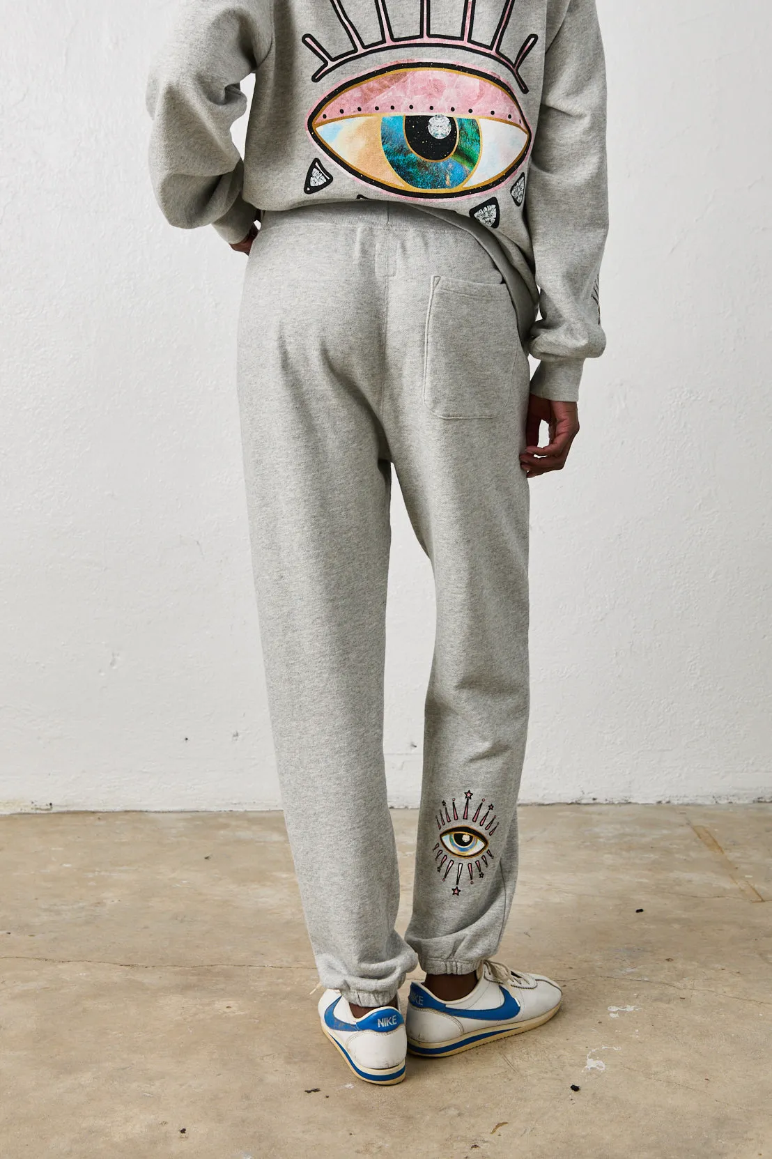 NSF X JA - DAYDREAMER SWEATPANTS / HEATHER GREY