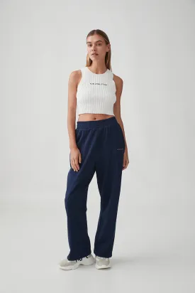 Pintuck Wide Leg Trackpant 511