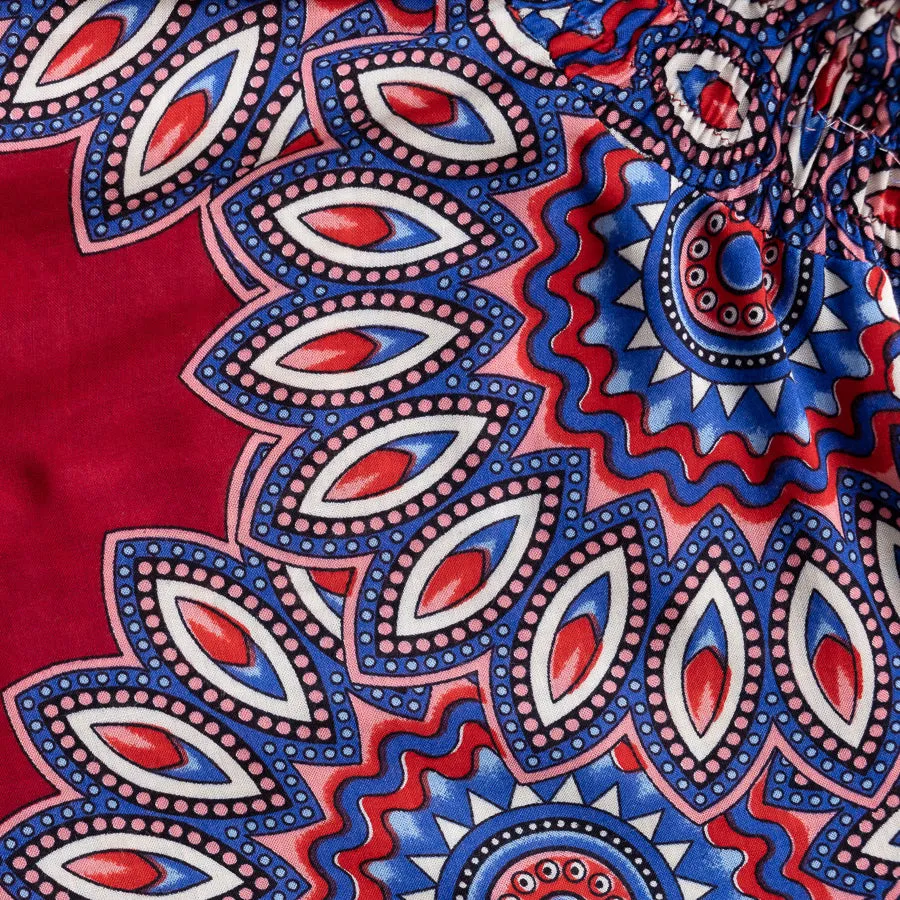 Plus Size Red Lotus Pants