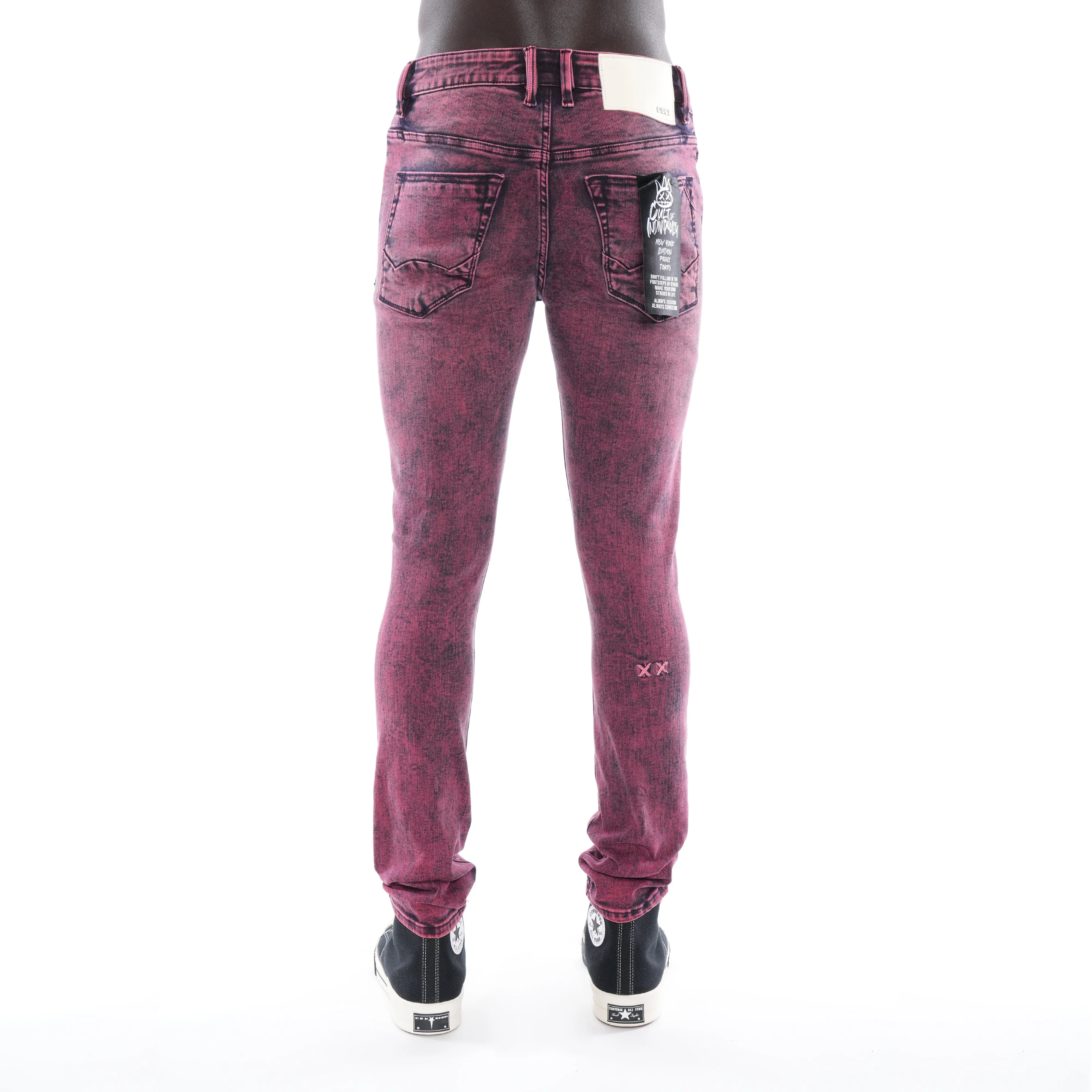 PUNK SUPER SKINNY IN RUBY RED