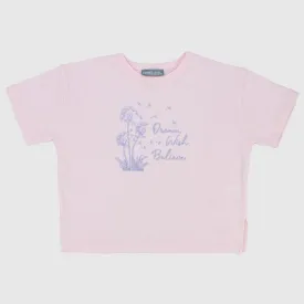 "Dream, Wish, Believe" Short-Sleeved T-Shirt