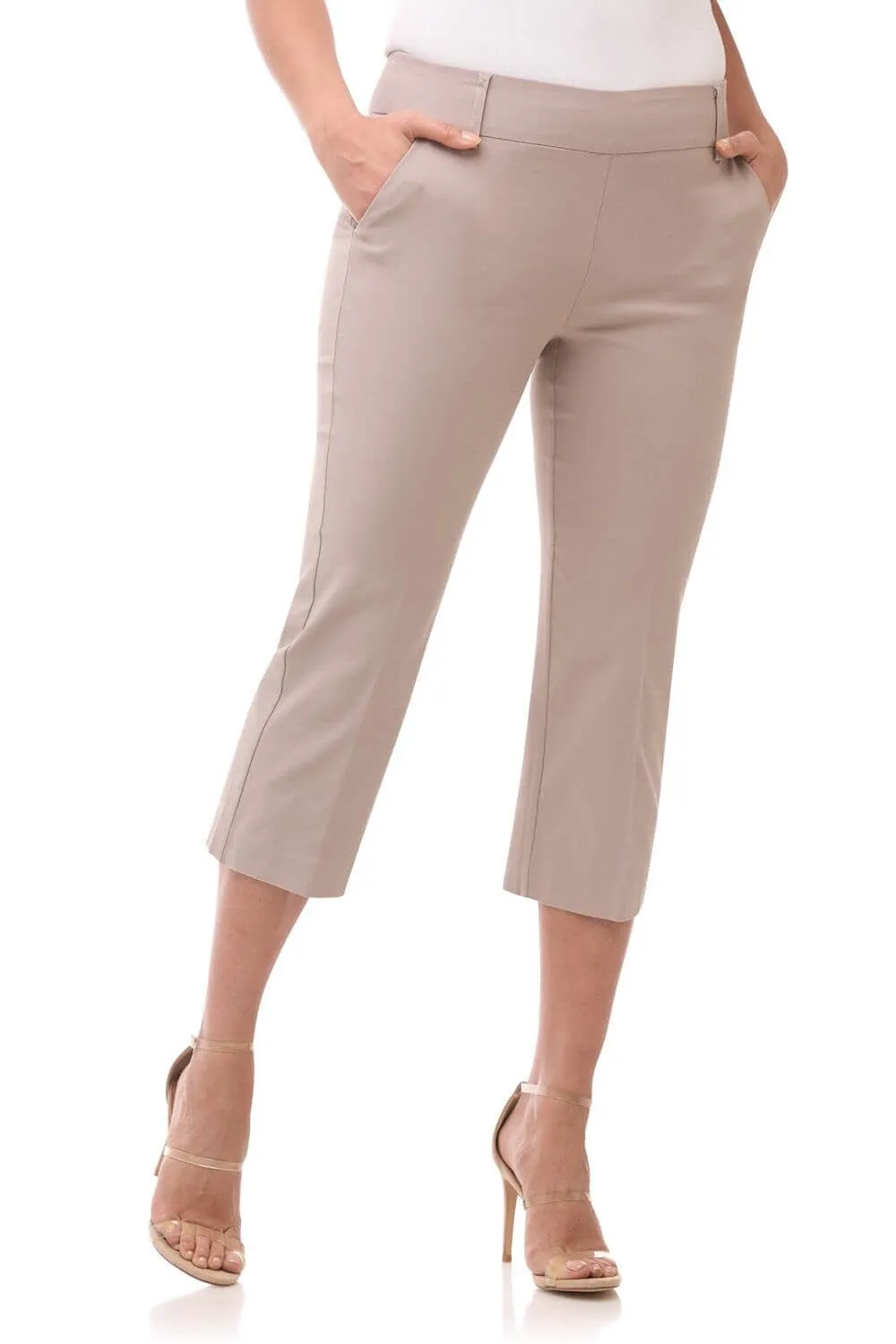 Rekucci EcoCosy Classic Chic Cropped Capri Pant