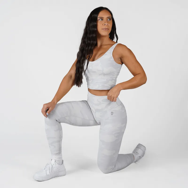 Revive Leggings - White Camo