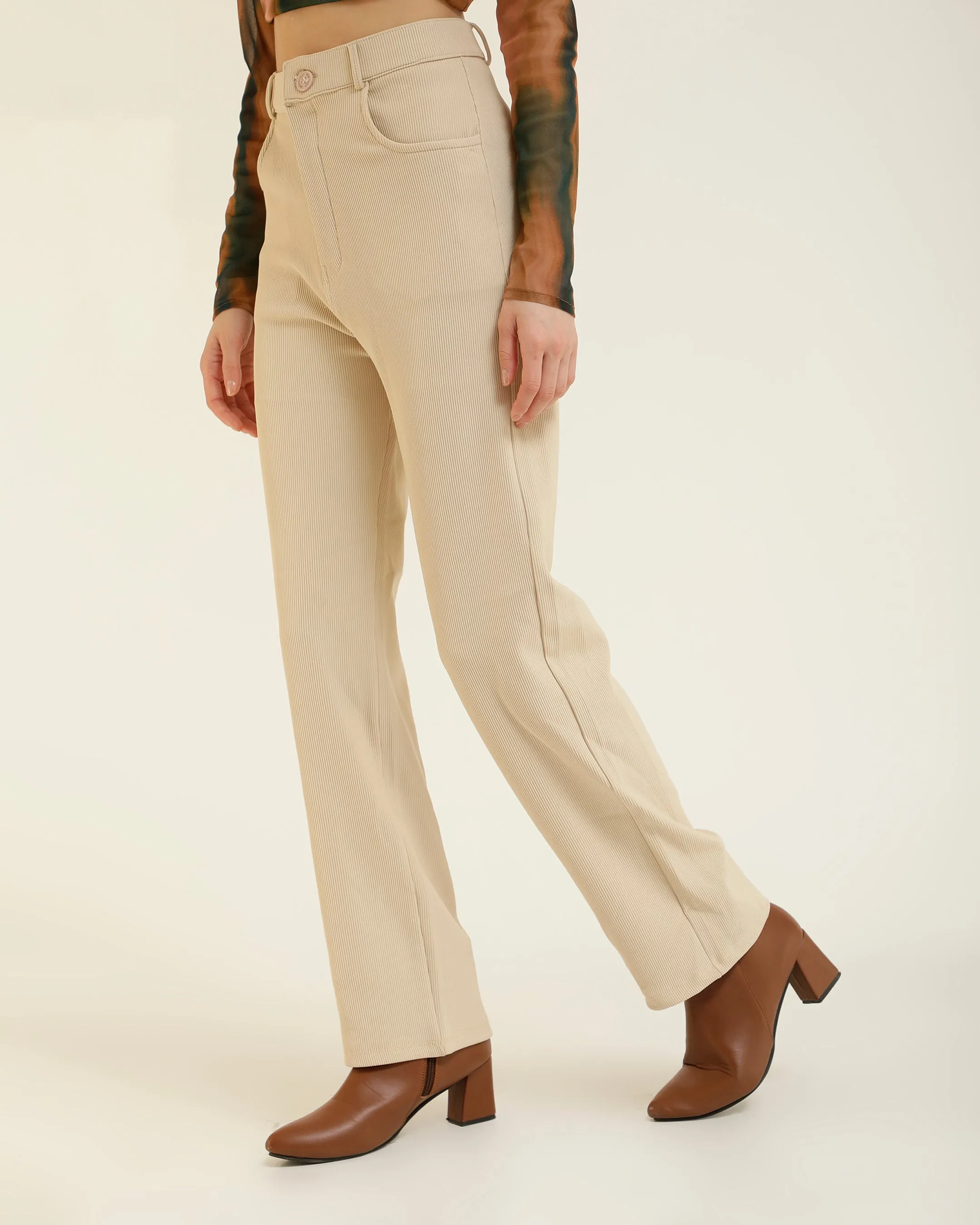 RIBBED TROUSERS