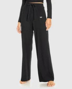 Rise & Vibe Rib Wide Leg Pants