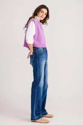 Risen Sammy High Rise Straight Leg Jeans