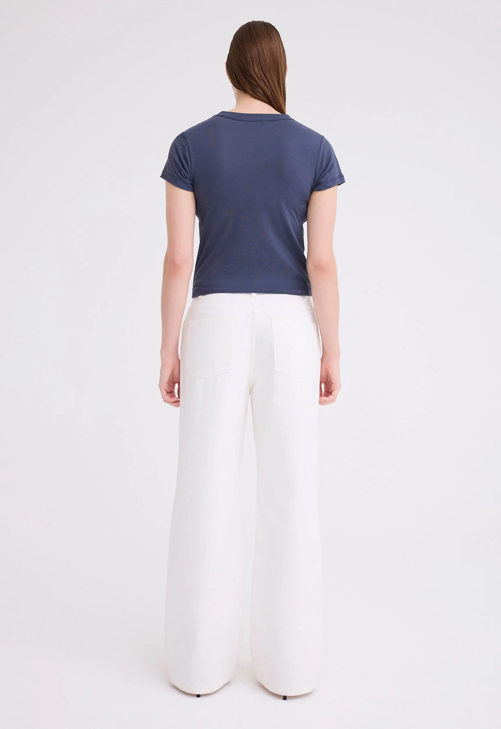 Rivet Cotton Twill Pant - Ice Cream