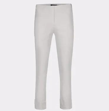 Robell 3/4 Length Bella Trousers in Putty Grey 92/920