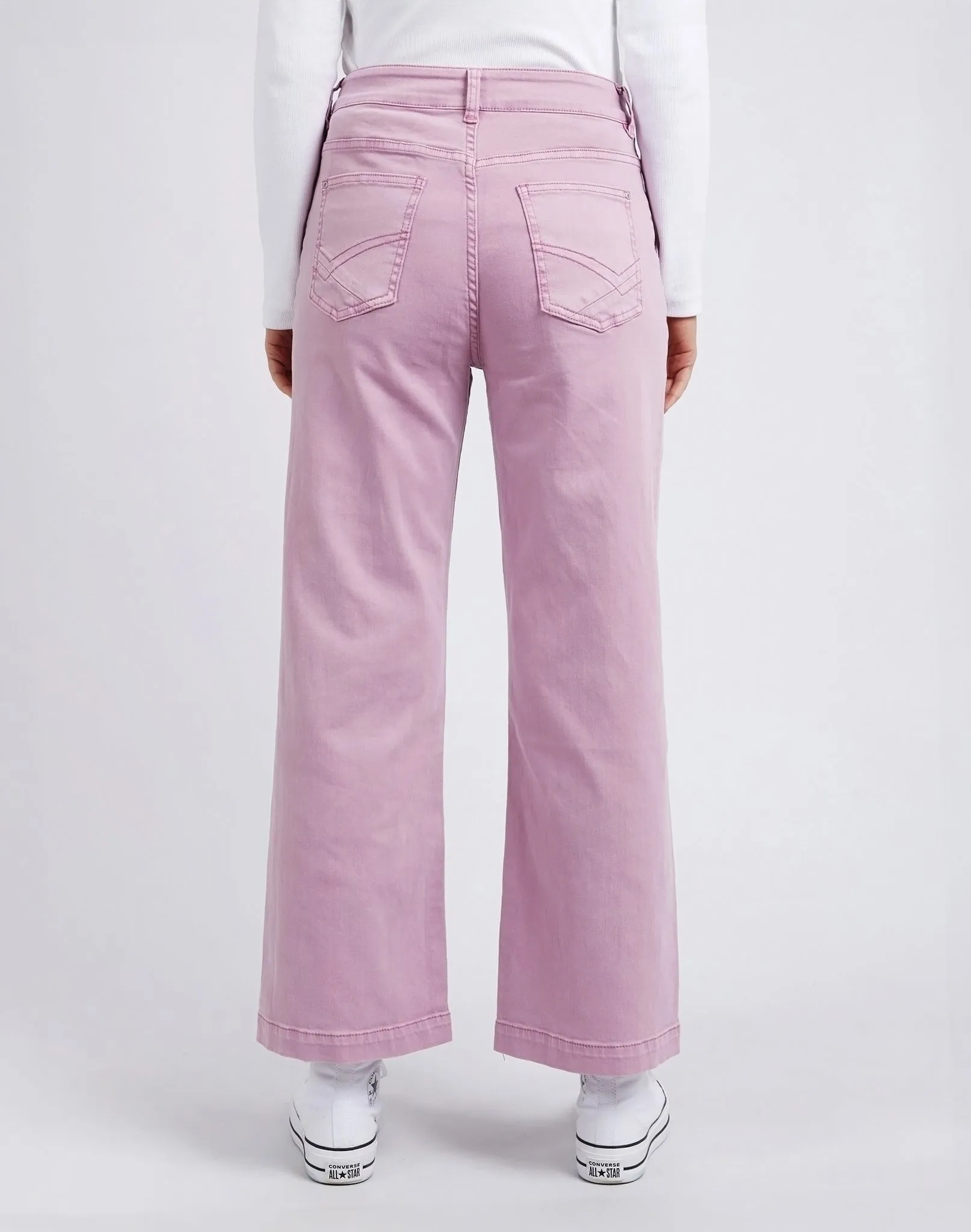 Scarlett Wide Leg Pant Peony Pink