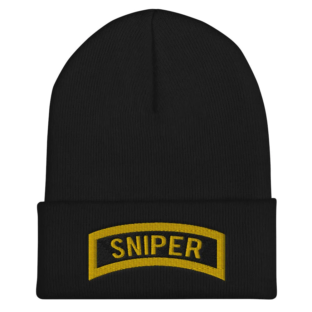 Sniper tab Cuffed Beanie