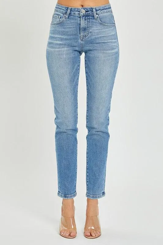 Summer Breeze MID RISE RELAXED SKINNY JEANS