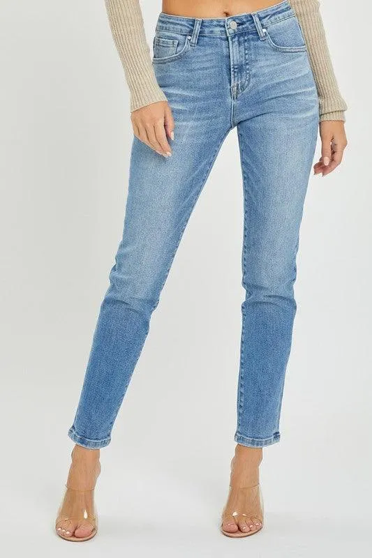 Summer Breeze MID RISE RELAXED SKINNY JEANS