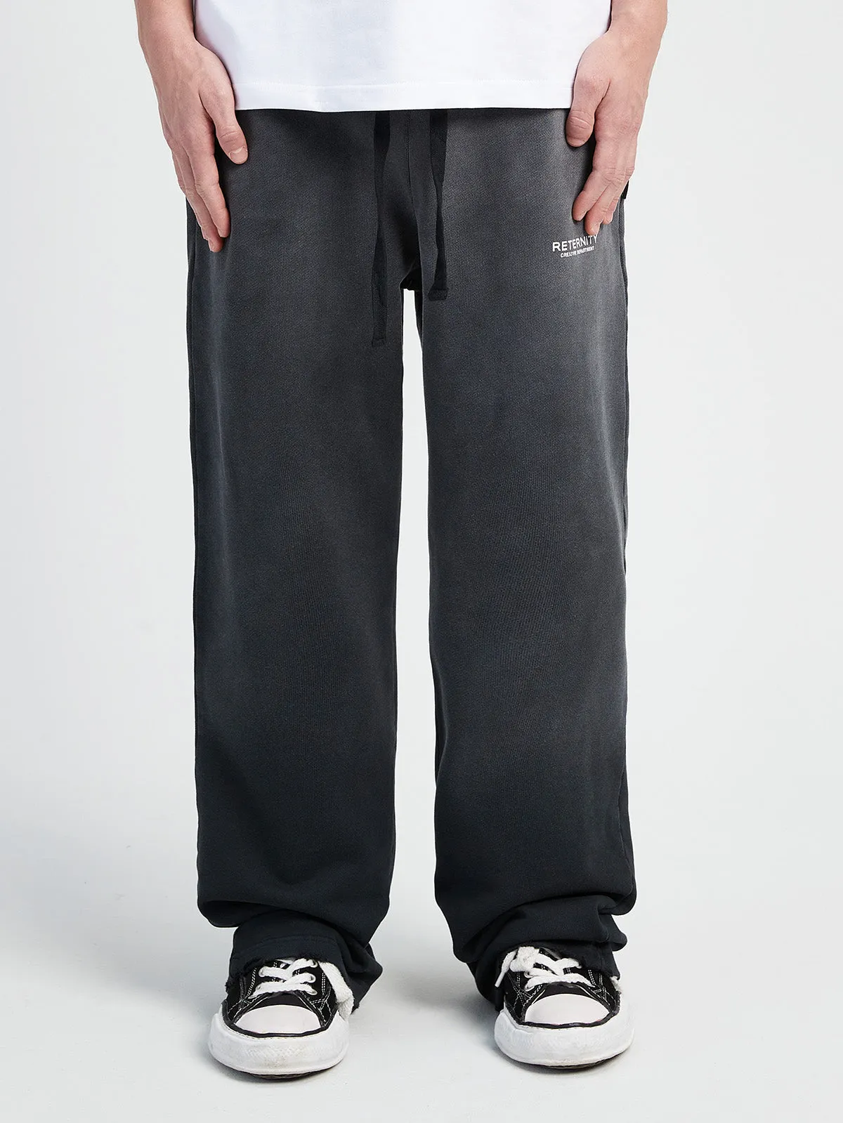 SWEATPANTS CREATIVE DEPT - FADED BLACK