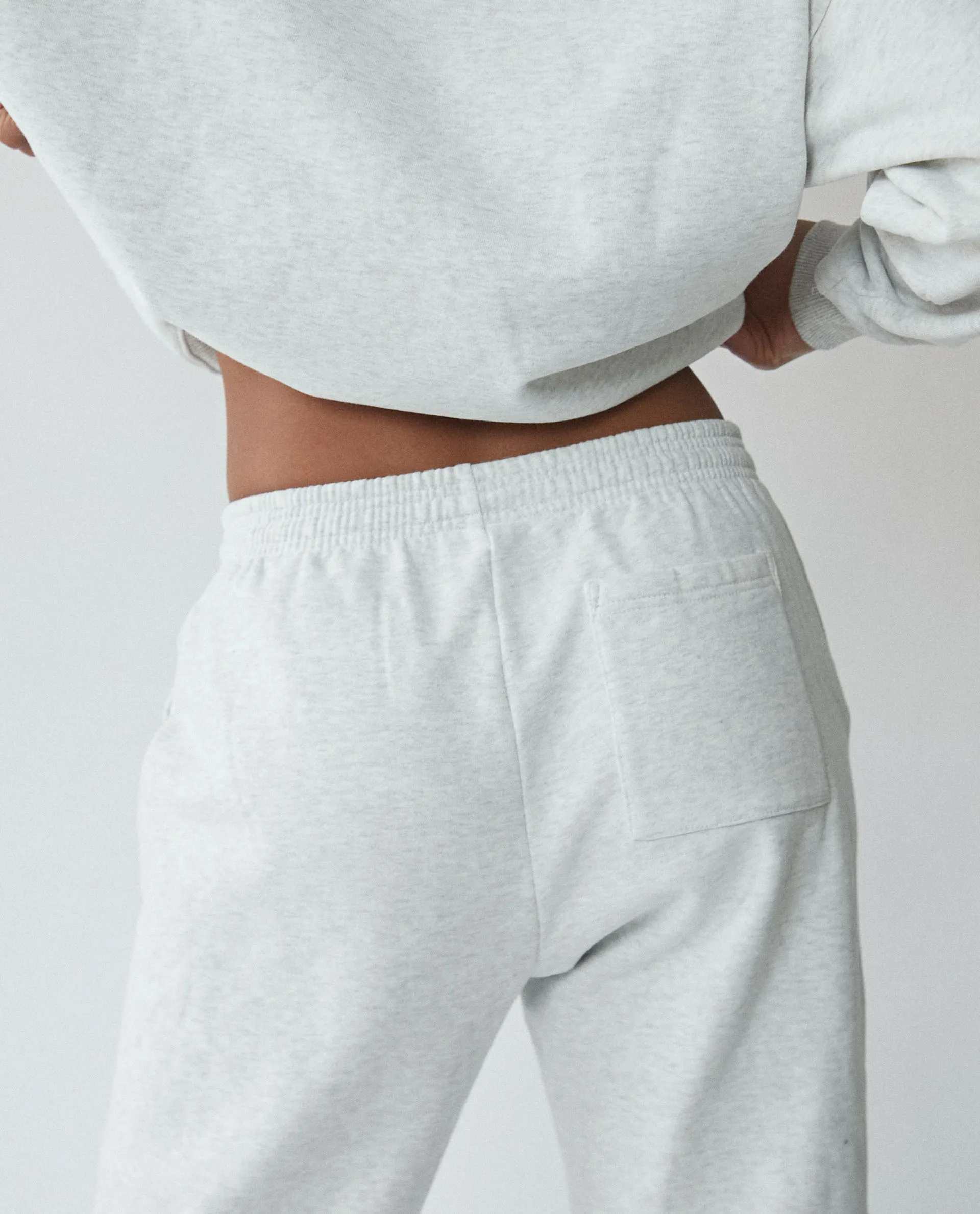 Sweatpants - Light Grey Melange