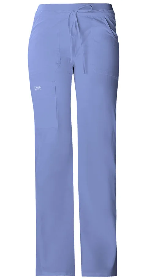 TALL - Cherokee WW Core Stretch Women's Drawstring Cargo Scrub Pant 24001T