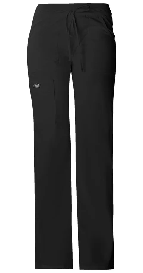 TALL - Cherokee WW Core Stretch Women's Drawstring Cargo Scrub Pant 24001T