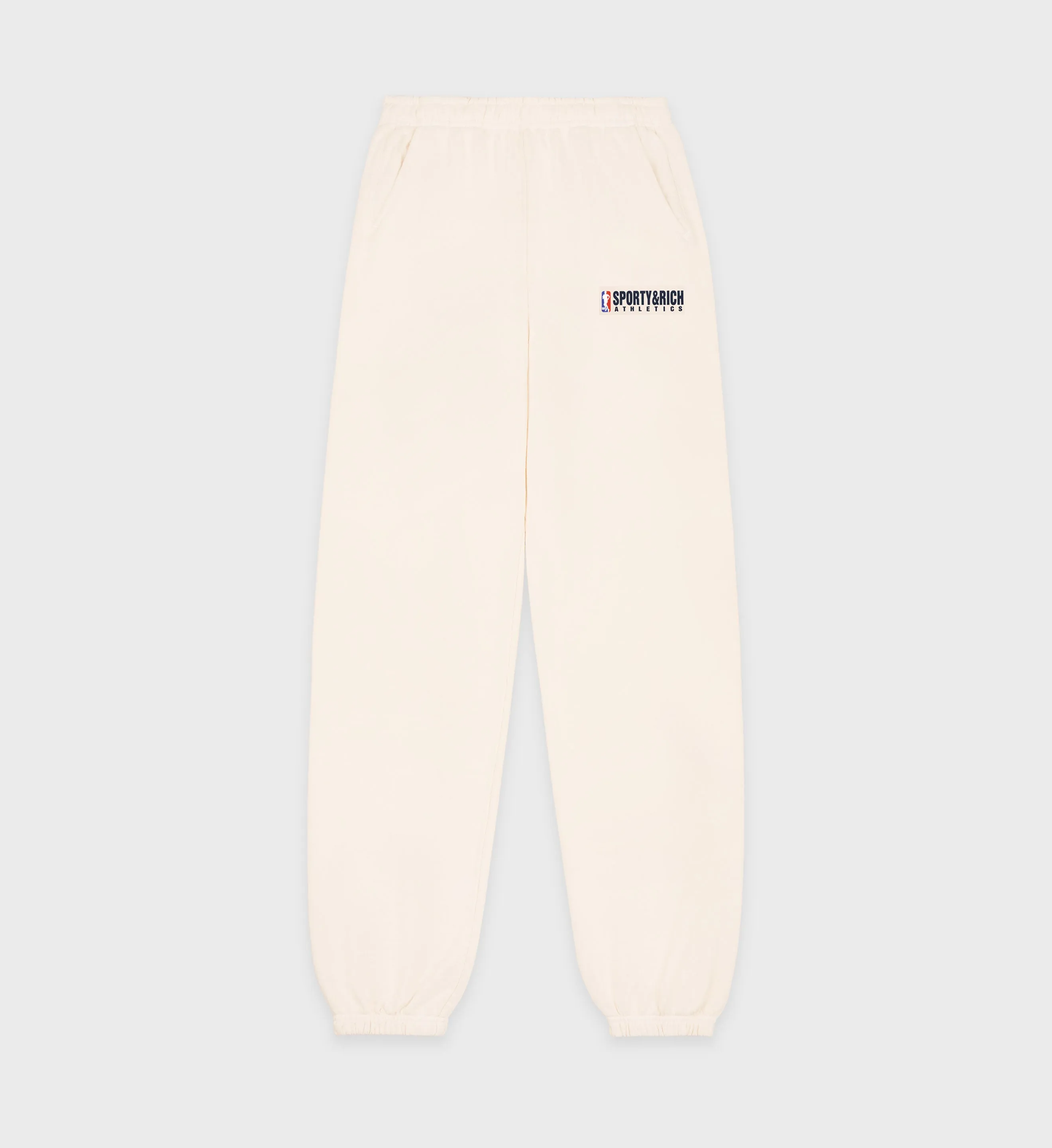 Team Logo Sweatpants - Cream/Navy