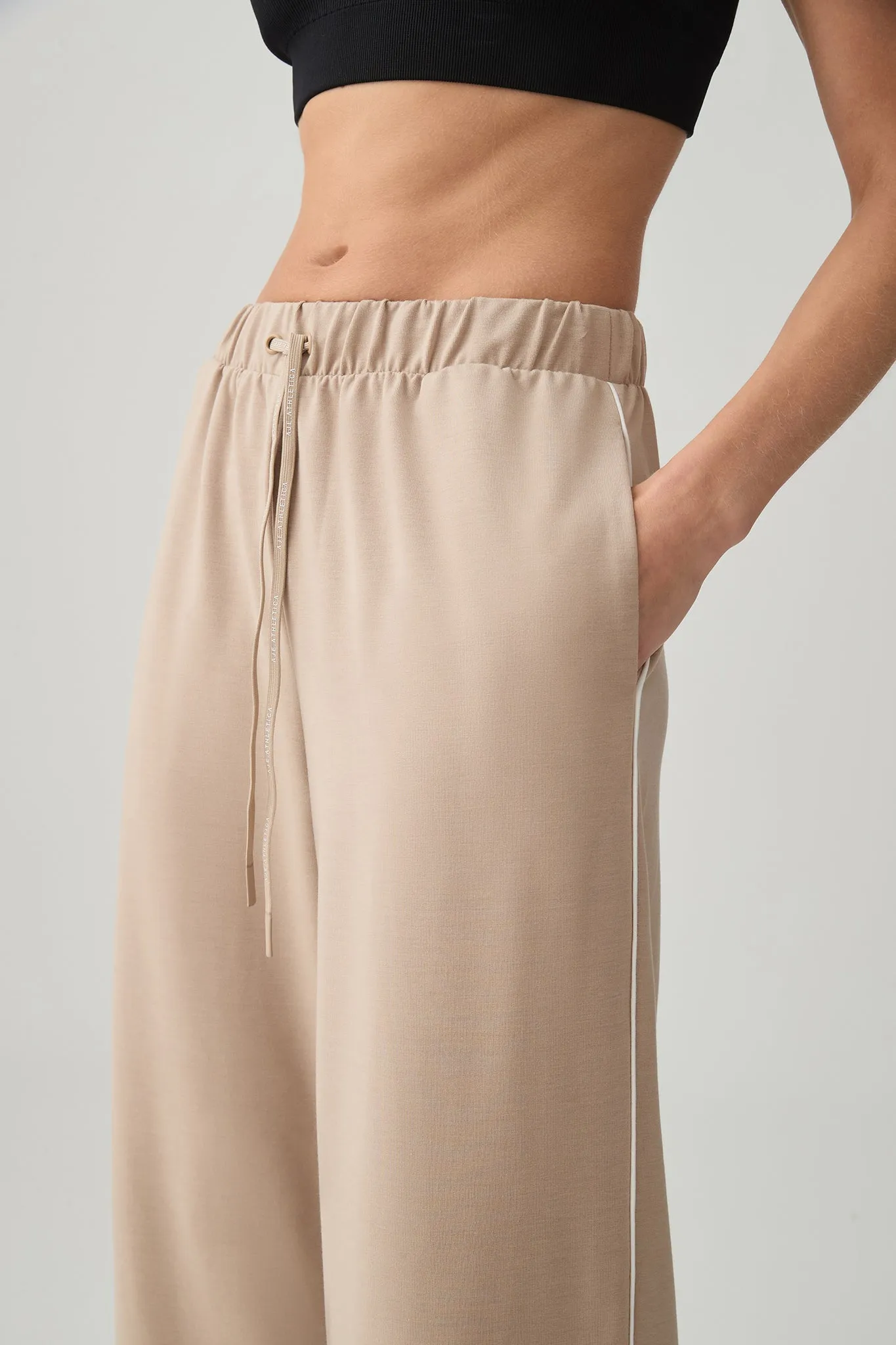 Terry Wide Leg Pant 504