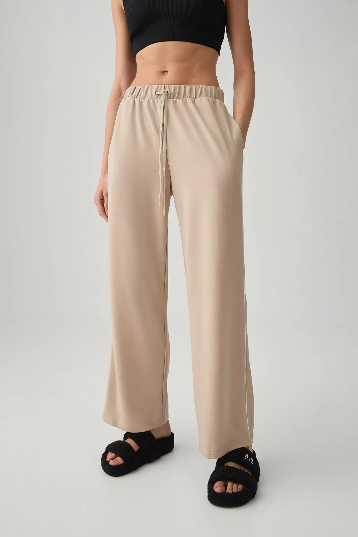 Terry Wide Leg Pant 504