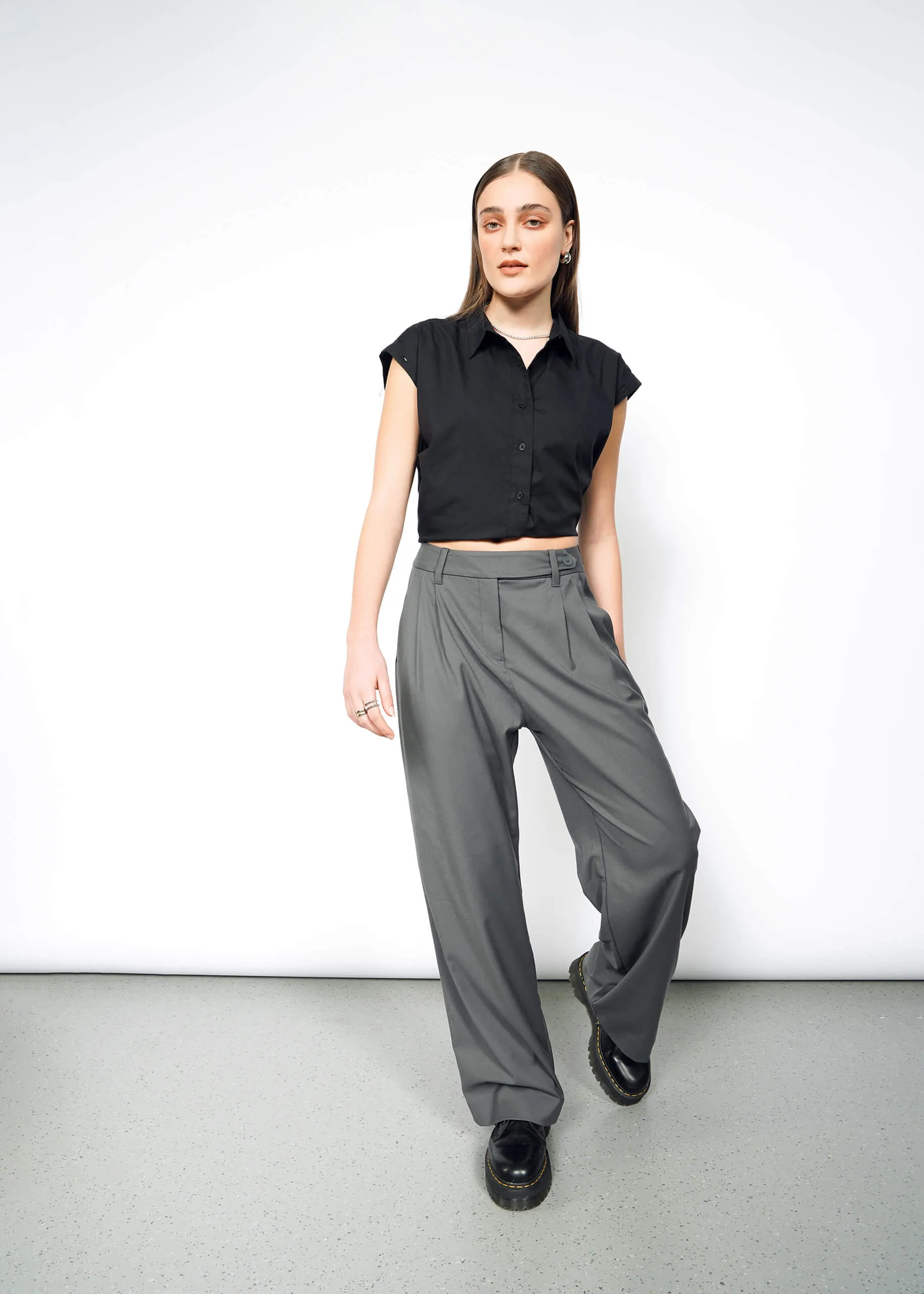 The Empower Wide Leg Trouser