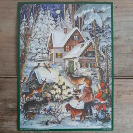 Traditional Advent Calendar - Woodland Animals