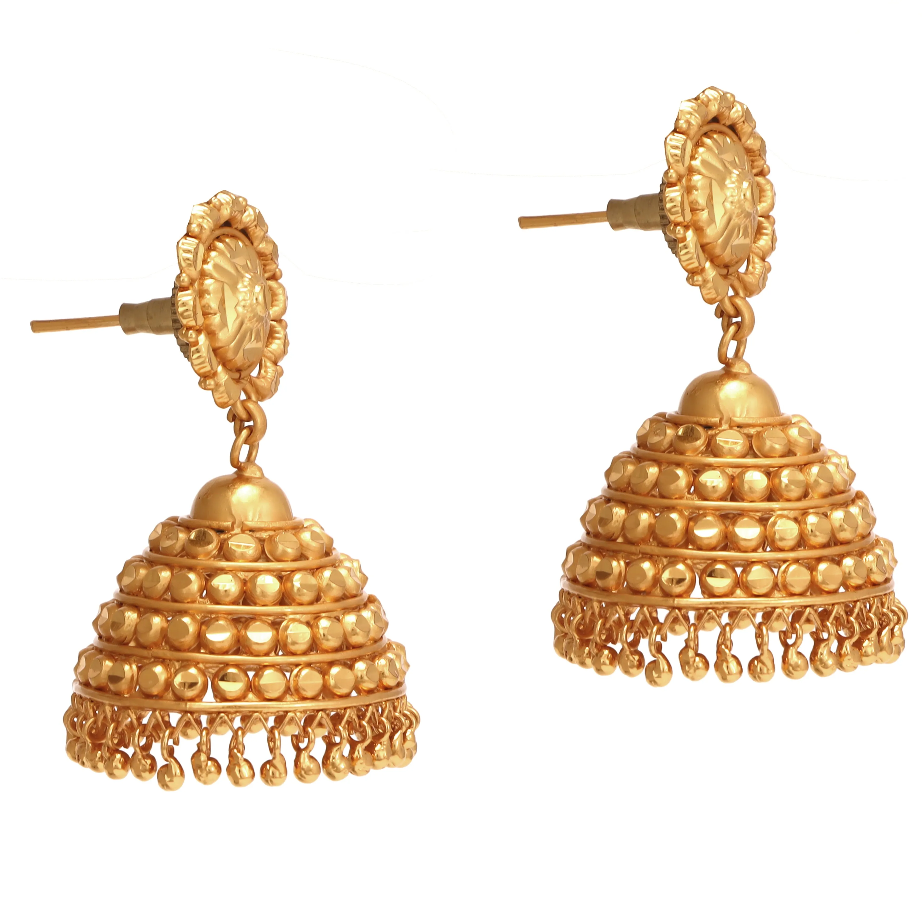 Traditional Pasha Jhumka (Medium)