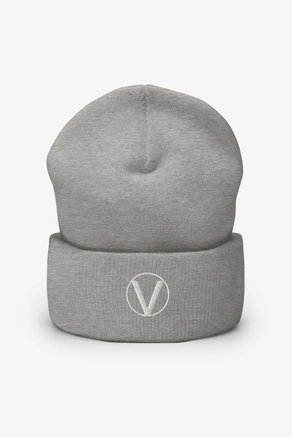 V Cuffed Beanie