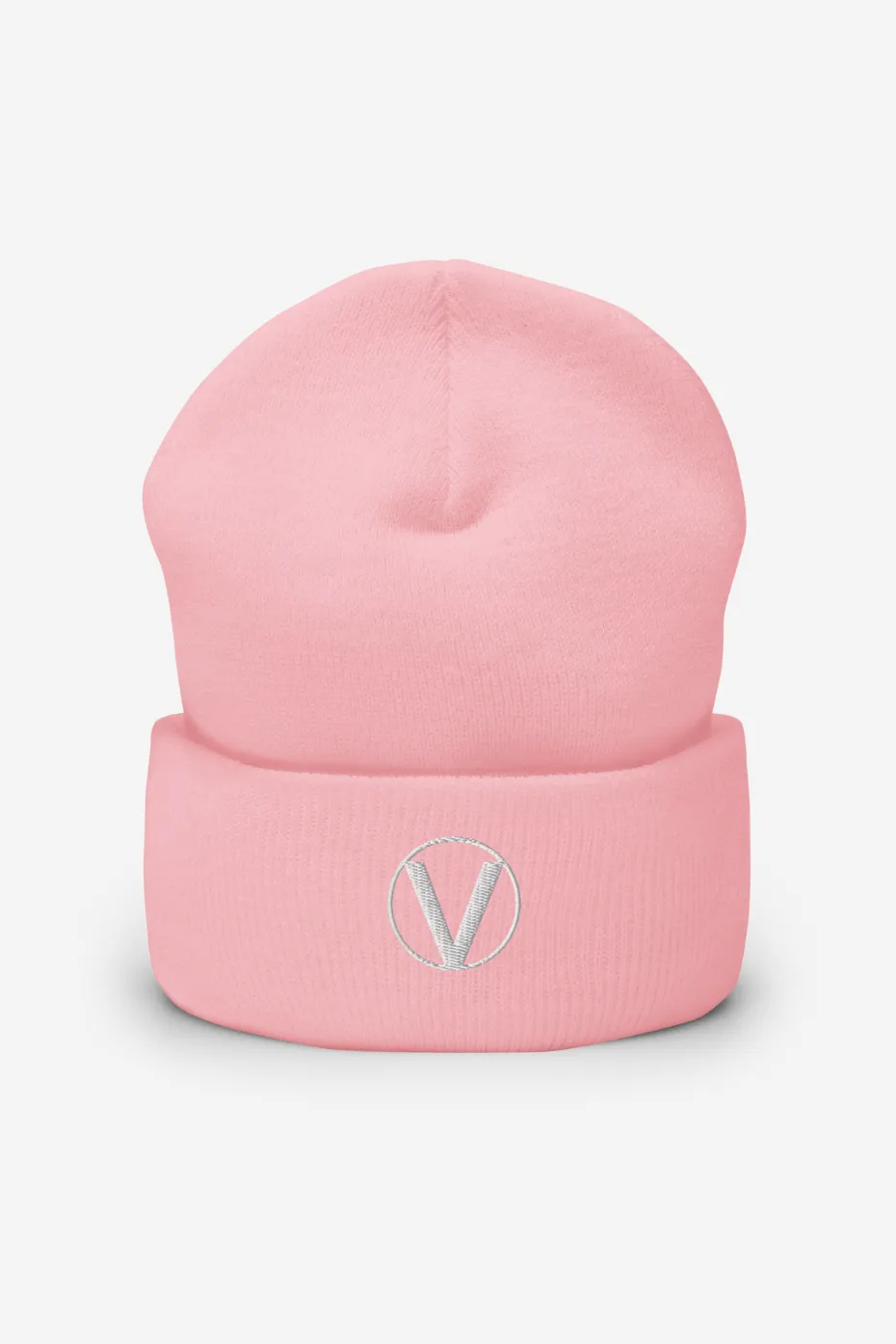 V Cuffed Beanie