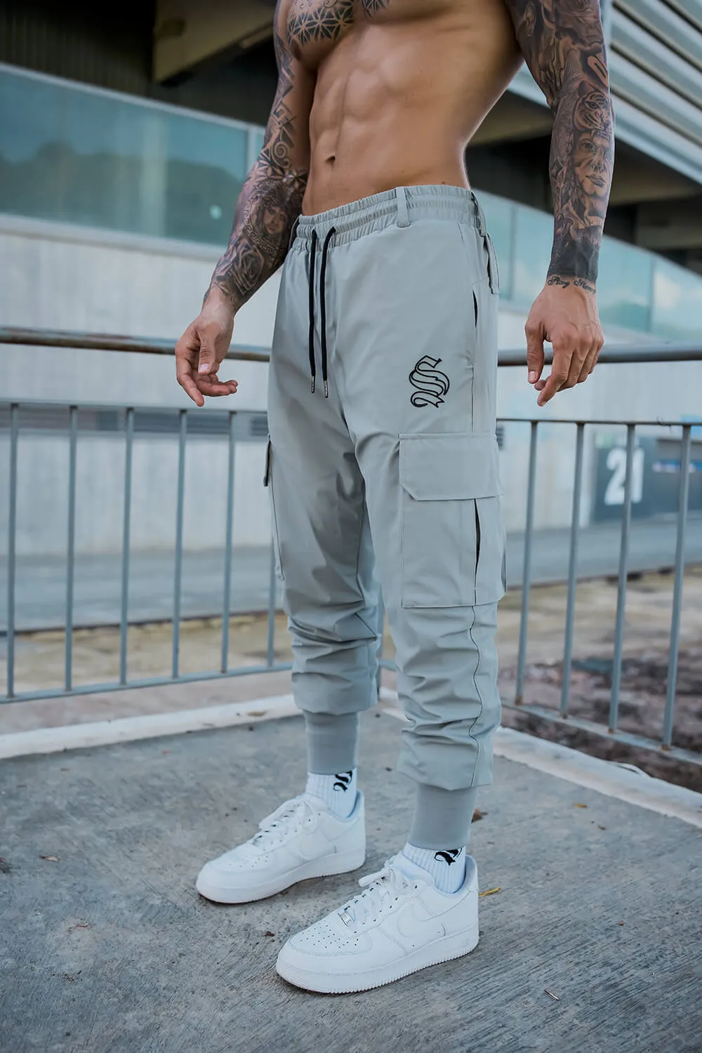 Venom 365 Cargo Joggers - Grey