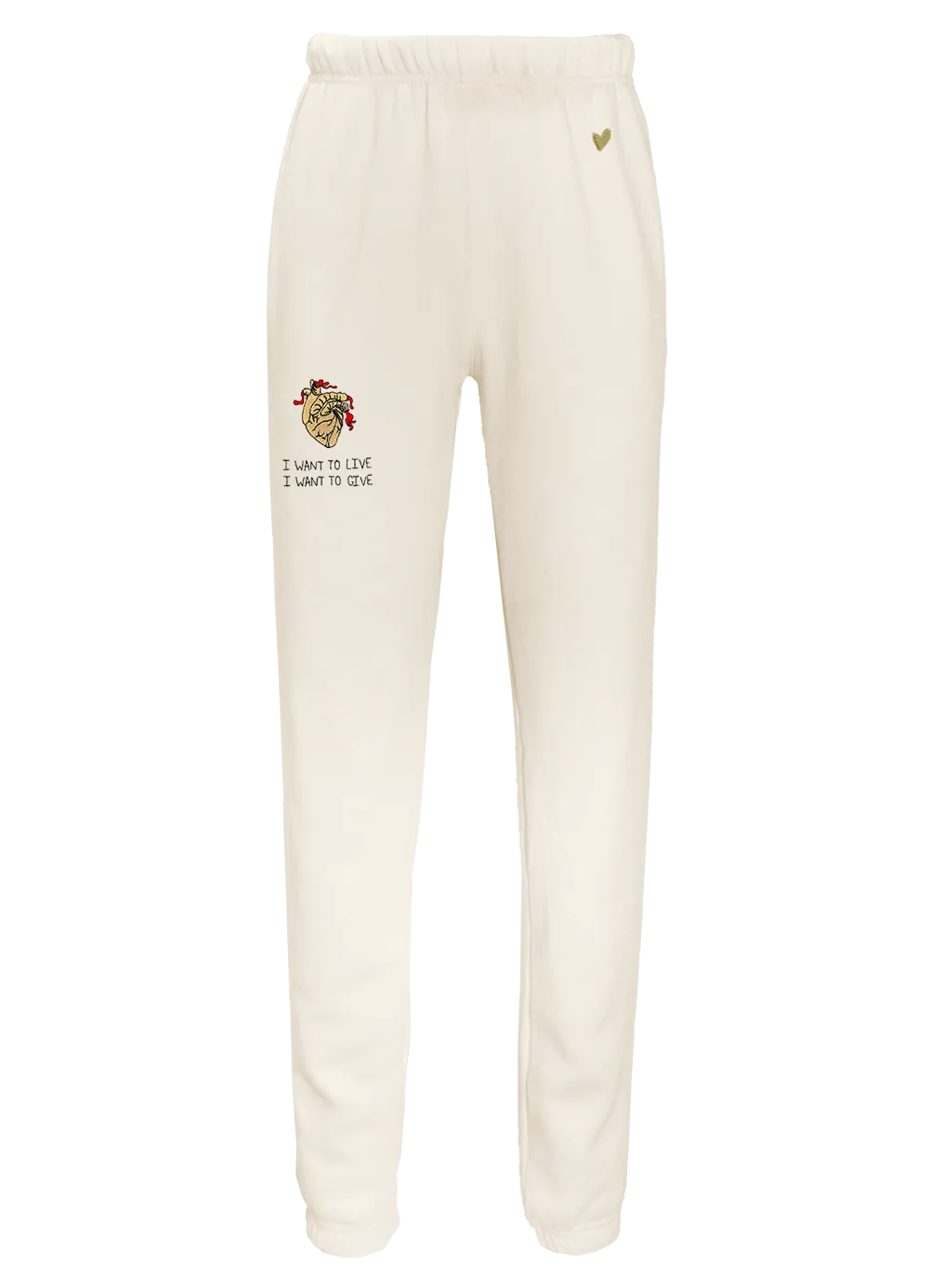 Women's Heart of Gold Sweatpant