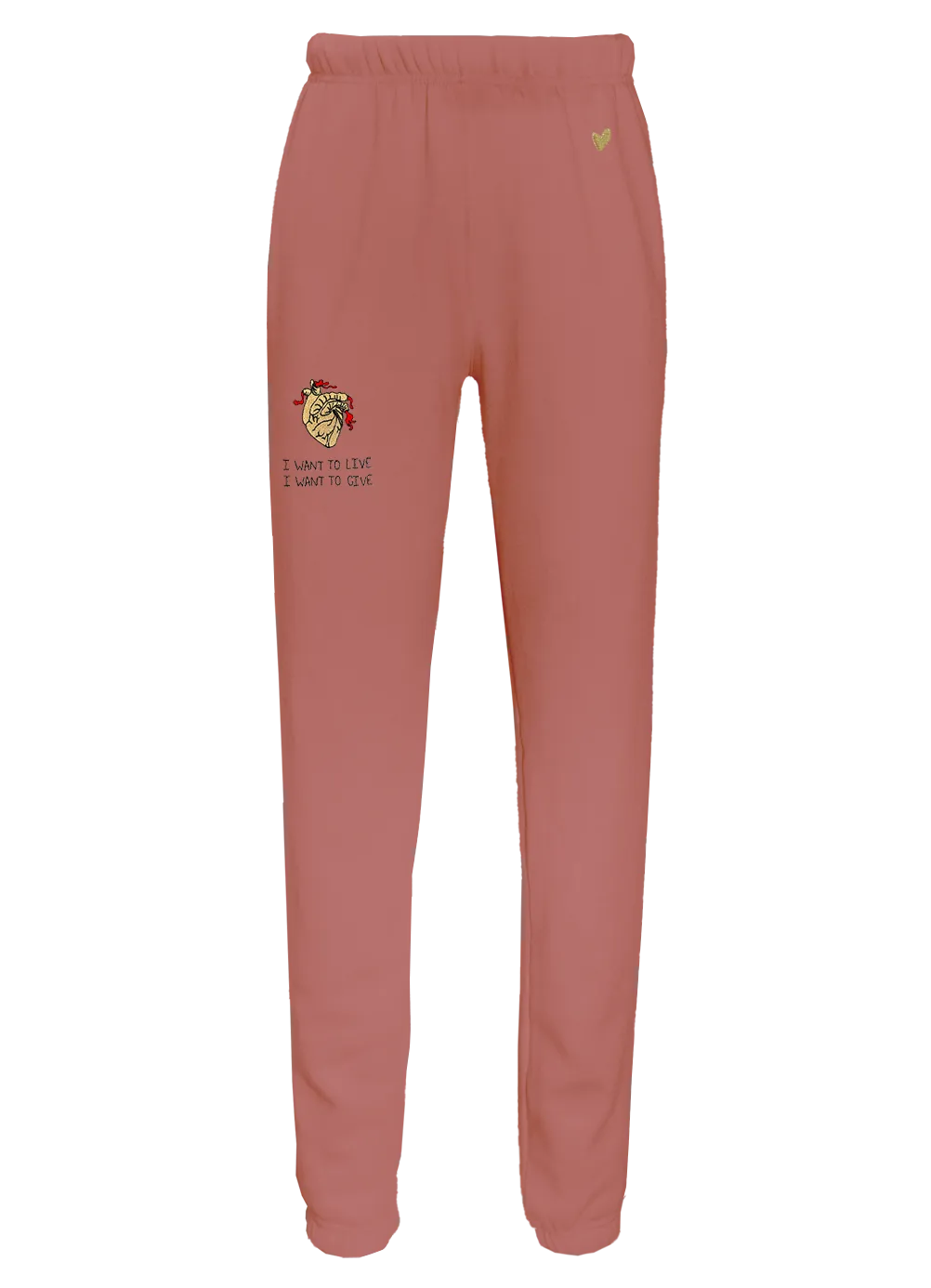 Women's Heart of Gold Sweatpant